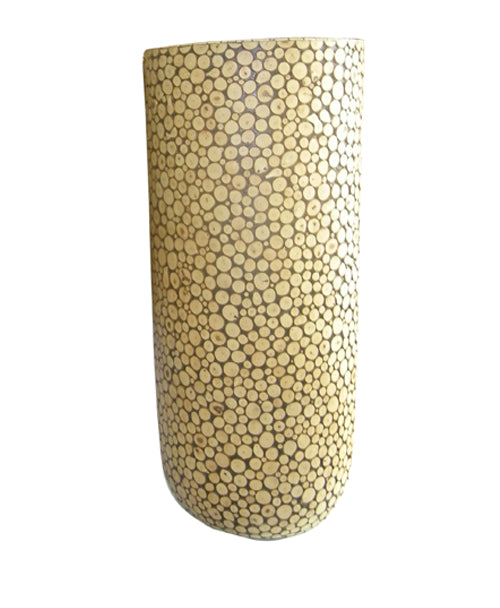 High Ball Wood Ring Pot